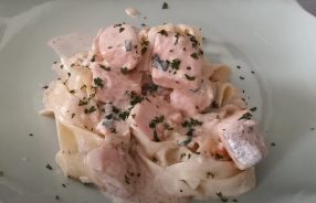 Creamy Salmon Pasta