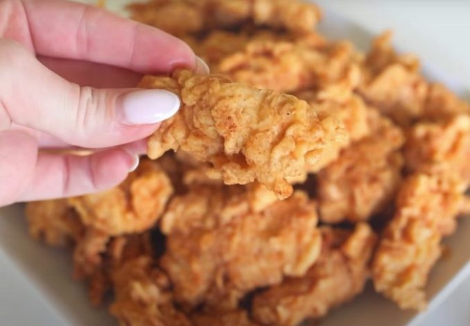 KFC-Style Crispy Chicken Strips at Home