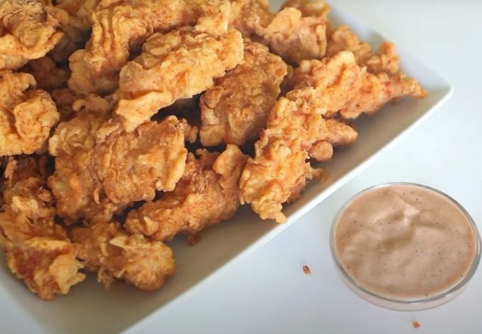 KFC-Style Crispy Chicken Strips at Home